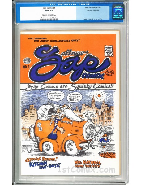 Zap Comix #1 - 2nd