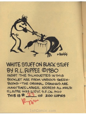 White Stuff on Black Stuff